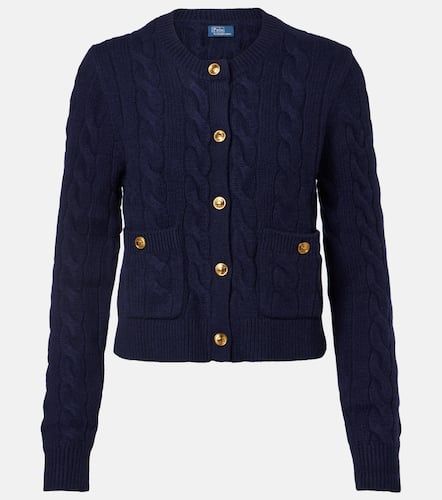 Cable-knit wool and cashmere cardigan - Polo Ralph Lauren - Modalova