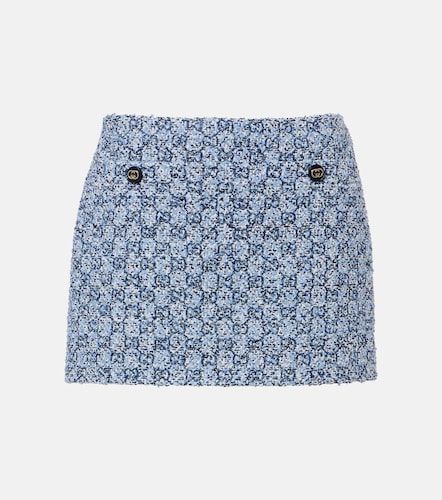 Gucci Minifalda de tweed con GG - Gucci - Modalova