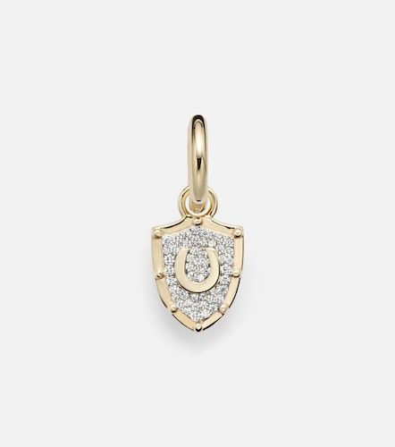 Protection Petite Chubby 18kt single earring with diamonds - FoundRae - Modalova