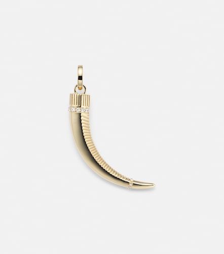 Colgante La Loba Claw de oro de 18 ct con diamantes - FoundRae - Modalova