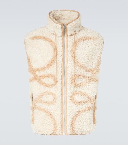 Loewe Anagram fleece jacquard vest - Loewe - Modalova
