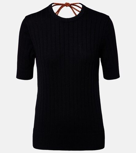 Plan C Ribbed-knit cotton top - Plan C - Modalova
