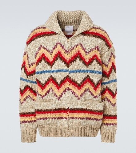 Cárdigan de lana y cachemir en jacquard - Visvim - Modalova