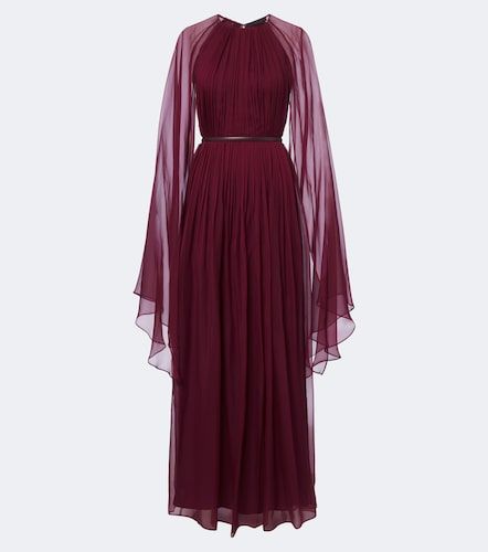Abito lungo Elegante in chiffon di seta - Max Mara - Modalova