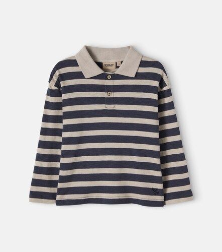 Polo Fred de jersey de algodón a rayas - Wheat - Modalova