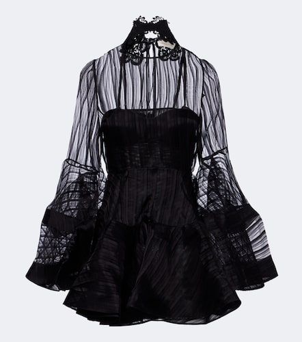 Valiant Lantern silk organza minidress - Zimmermann - Modalova
