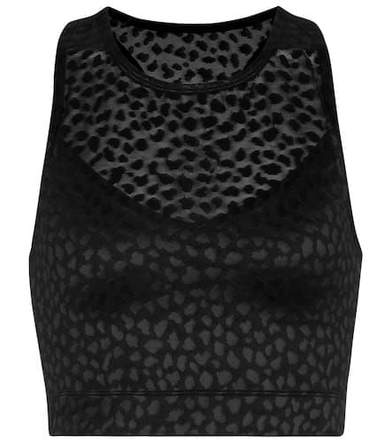 Stretch-nylon crop top - Adam Selman Sport - Modalova