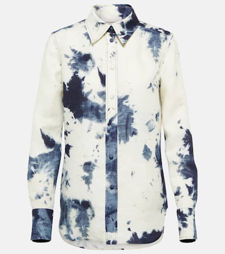 Chloé Camicia in lino tie-dye - Chloe - Modalova