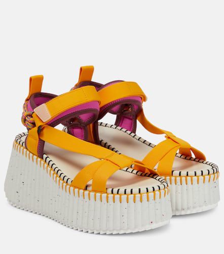 ChloÃ© Nama flatform sandals - Chloe - Modalova