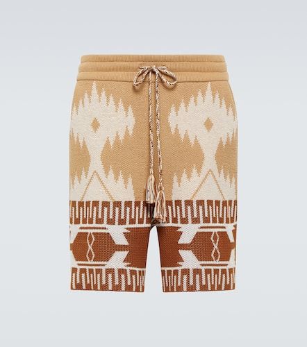 Shorts Icon Piquet aus Baumwoll-Jacquard - Alanui - Modalova