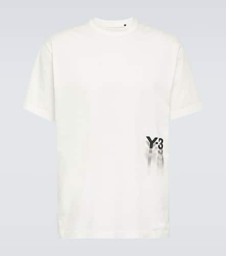 Y-3 Camiseta de jersey de algodón - Y-3 - Modalova