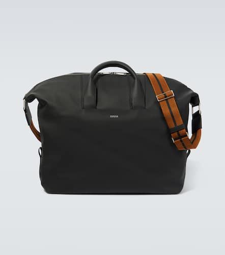 Zegna Raglan leather travel bag - Zegna - Modalova