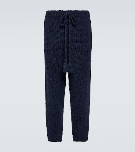 Wind Rose ribbed-knit sweatpants - Alanui - Modalova