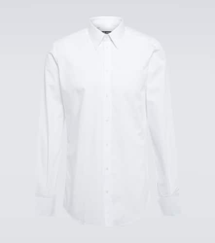 Camisa en popelín de algodón - Dolce&Gabbana - Modalova
