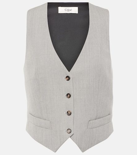 Chloe Wool vest - Chloe - Modalova
