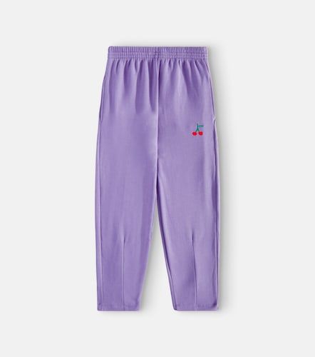Pantalones deportivos Bobo Cherry de algodón - Bobo Choses - Modalova