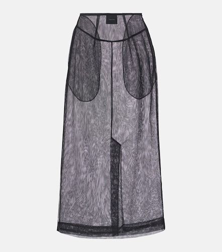 Falda lápiz de tul transparente - Simone Rocha - Modalova