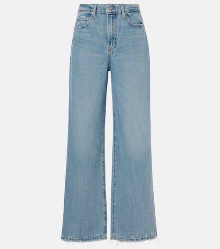 High-Rise Wide-Leg Jeans Le Jane - Frame - Modalova