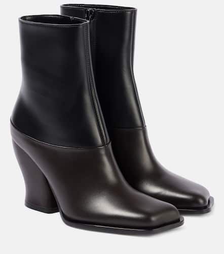 Loewe Onda leather ankle boots - Loewe - Modalova