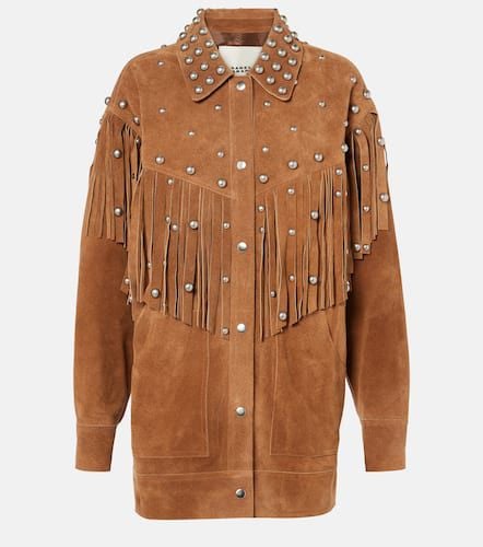 Chaqueta Fenzy de ante con flecos - Isabel Marant - Modalova