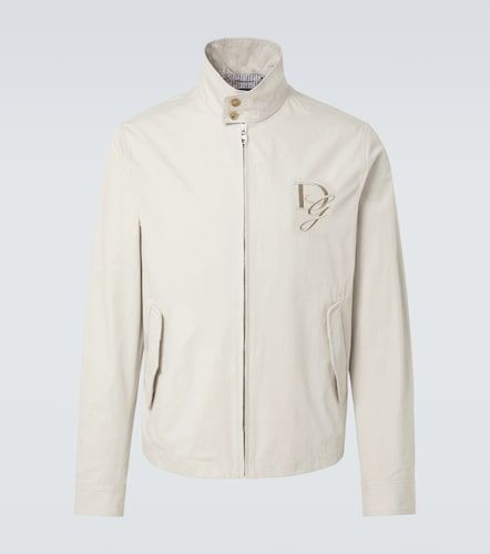 Giacca DG in cotone con ricamo - Dolce&Gabbana - Modalova