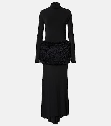 AlaÃ¯a Ruffled maxi dress - Alaia - Modalova