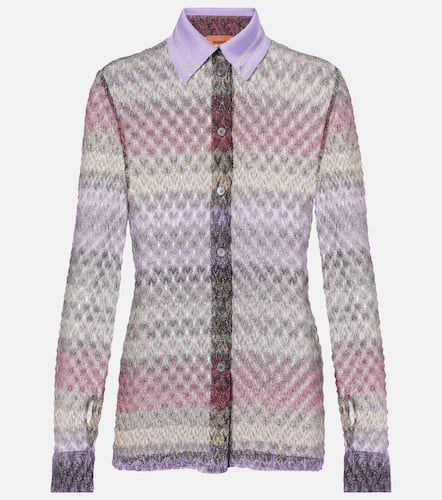 Missoni Camicia in lamé a righe - Missoni - Modalova