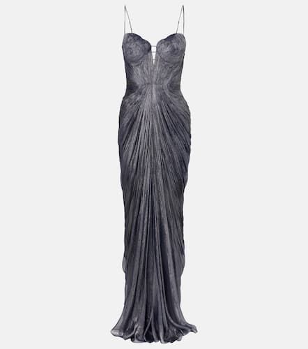 Cecilia silk tulle corset gown - Maria Lucia Hohan - Modalova