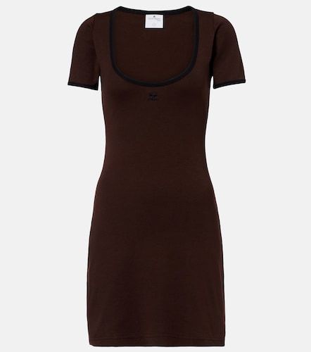 Courrèges Minikleid Holistic aus Baumwolle - Courreges - Modalova