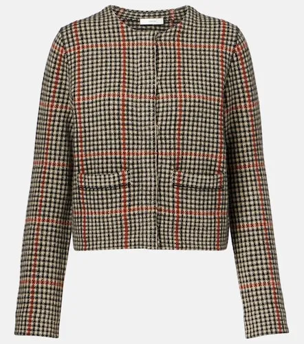Vince Checked wool cardigan - Vince - Modalova