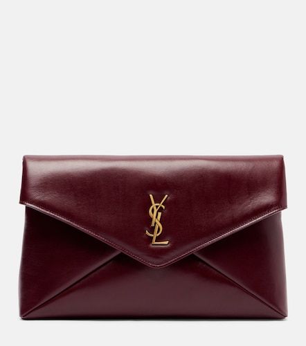 Pouch Cassandre de piel - Saint Laurent - Modalova