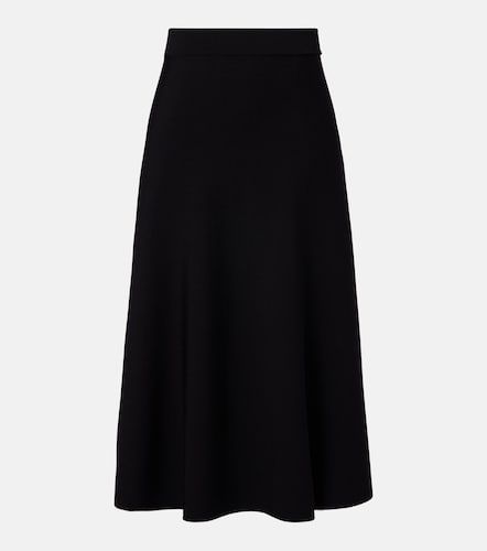 Falda midi Lazio de crepé plisada - Max Mara - Modalova