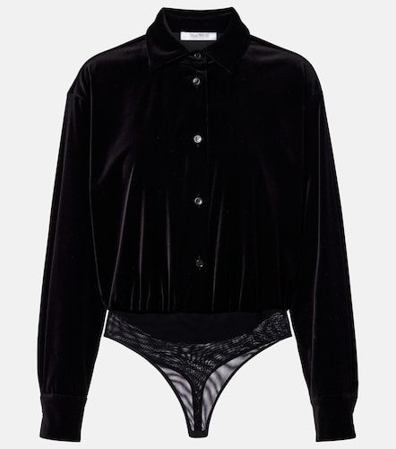 Body de terciopelo de algodón - Max Mara - Modalova