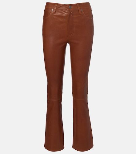 Reboot Crop leather bootcut pants - Frame - Modalova