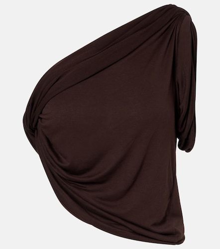 Draped knitted one-shoulder top - Rick Owens - Modalova