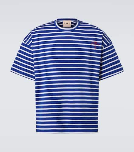 Striped cotton jersey T-shirt - Plan C - Modalova