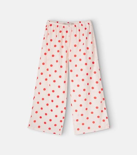 Konges Sløjd Pantalones Vivo de algodón con lunares - Konges Slojd - Modalova