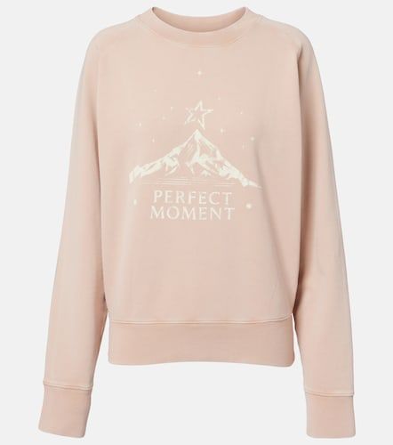 Logo cotton jersey sweatshirt - Perfect Moment - Modalova