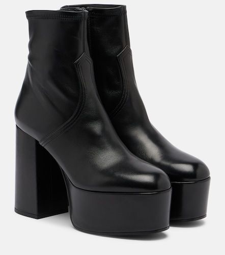 Botines con plataforma Fawcette de piel - Valentino Garavani - Modalova