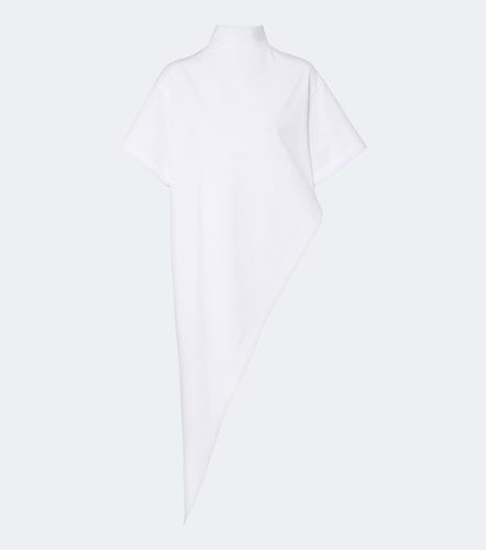Alaïa Camiseta asimétrica de jersey de algodón - Alaia - Modalova