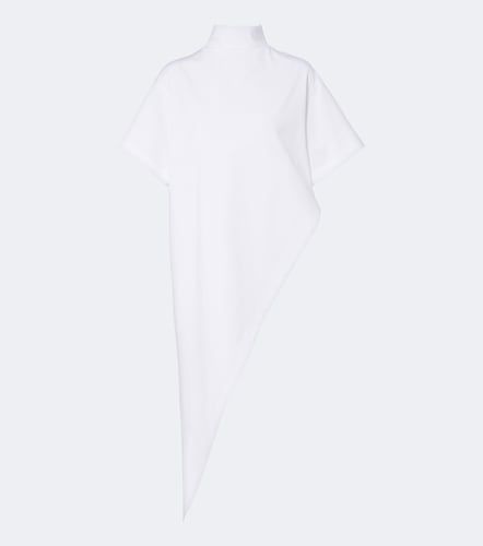 Asymmetric cotton jersey T-shirt - Alaia - Modalova