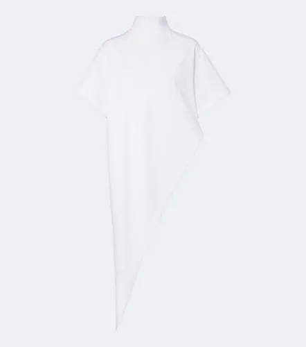 Asymmetric cotton jersey T-shirt - Alaia - Modalova
