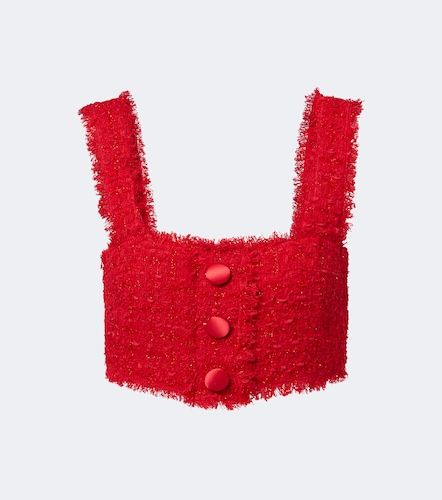 Vestido largo de satén de seda estampado - Dolce&Gabbana - Modalova