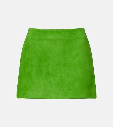 Staud Minifalda Crest de ante - Staud - Modalova