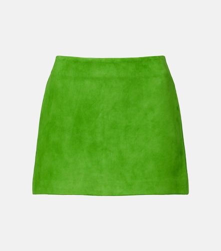 Staud Minigonna Crest in suede - Staud - Modalova