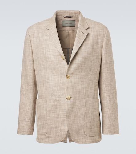 Blazer de algodón, lana y seda - Canali - Modalova