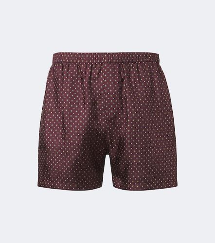 Saint Laurent Printed silk shorts - Saint Laurent - Modalova