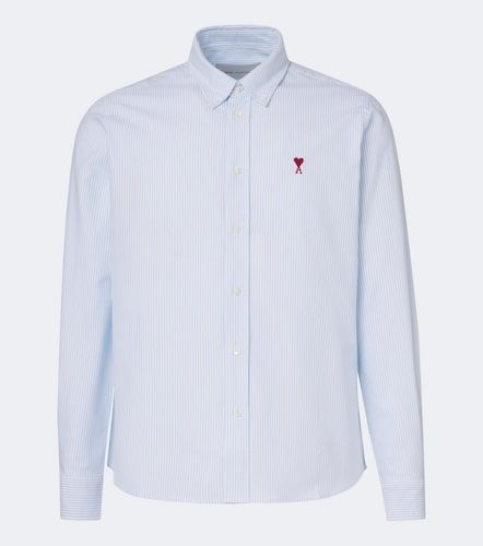 Camicia Ami de Cœur in cotone a righe - Ami Paris - Modalova