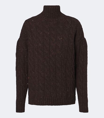 Cable-knit wool and cashmere-blend sweater - Max Mara - Modalova