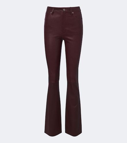 Frame Pantaloni bootcut in pelle - Frame - Modalova